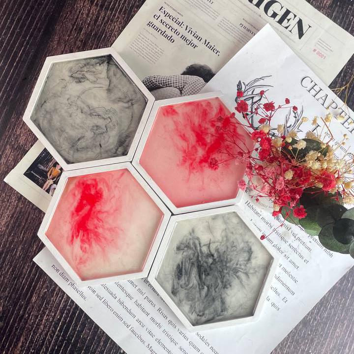 Підставка гіпсова декоративна 5candles з епоксидної смоли Чорний (1509_7 5candles133) - фото 3 Підставка гіпсова декоративна 5candles з епоксидної смоли Чорний (1509_7 5candles133) - фото 3