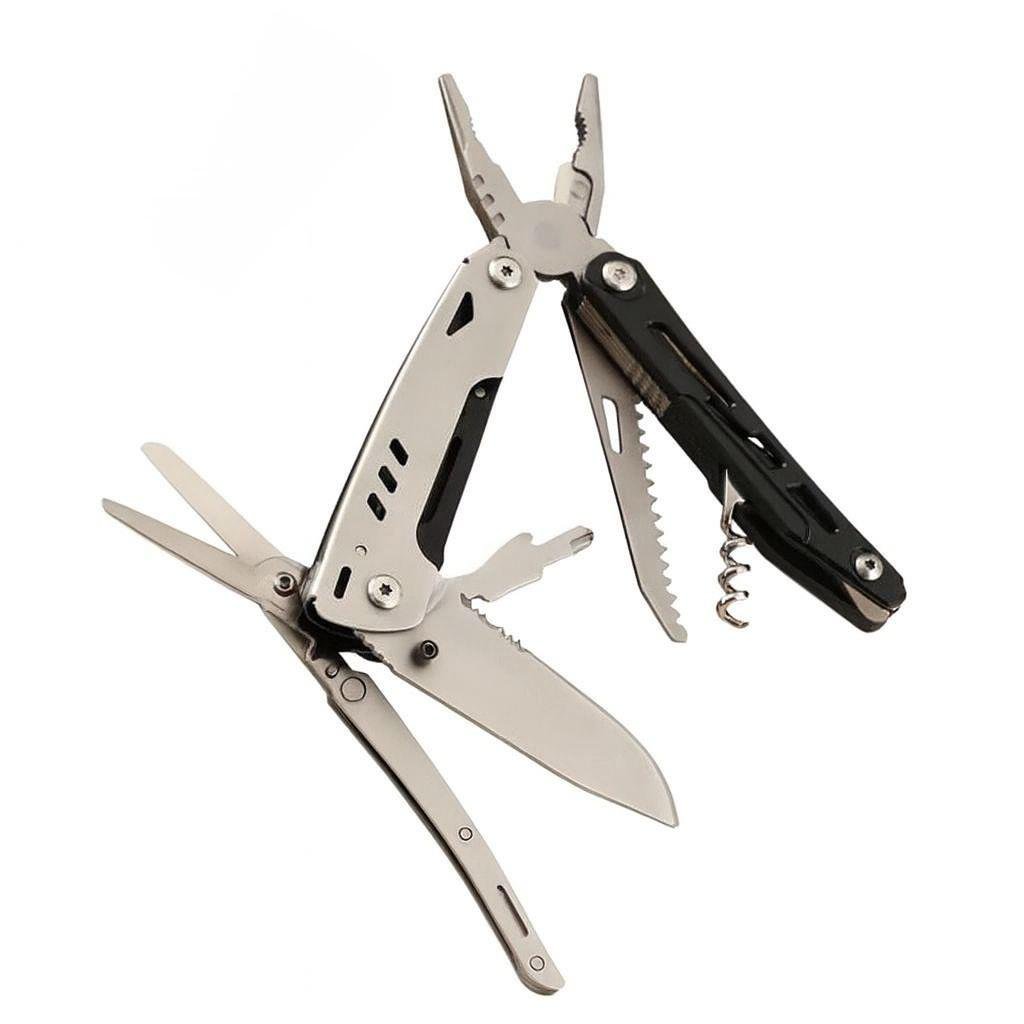 Мультитул складной Traveler MQ038DG с битами 7 инструментов Черный/Серый (30835514)