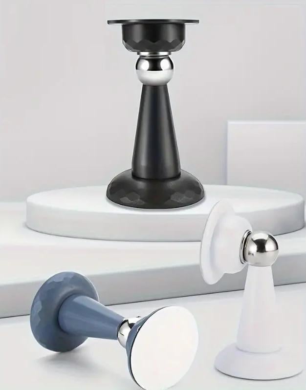 Стопор для дверей магнітний на стіну/підлогу 1 шт. Білий - фото 6 Стопор для дверей магнітний на стіну/підлогу 1 шт. Білий - фото 6