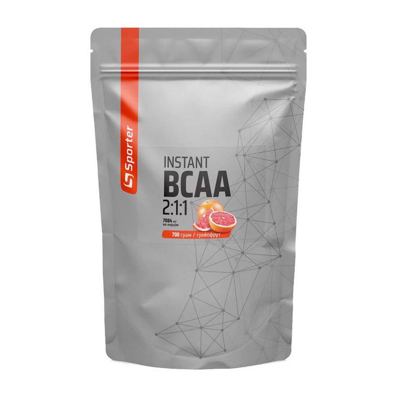 Аминокислоты Sporter Instant BCAA 2:1:1 700 г Грейпфрут