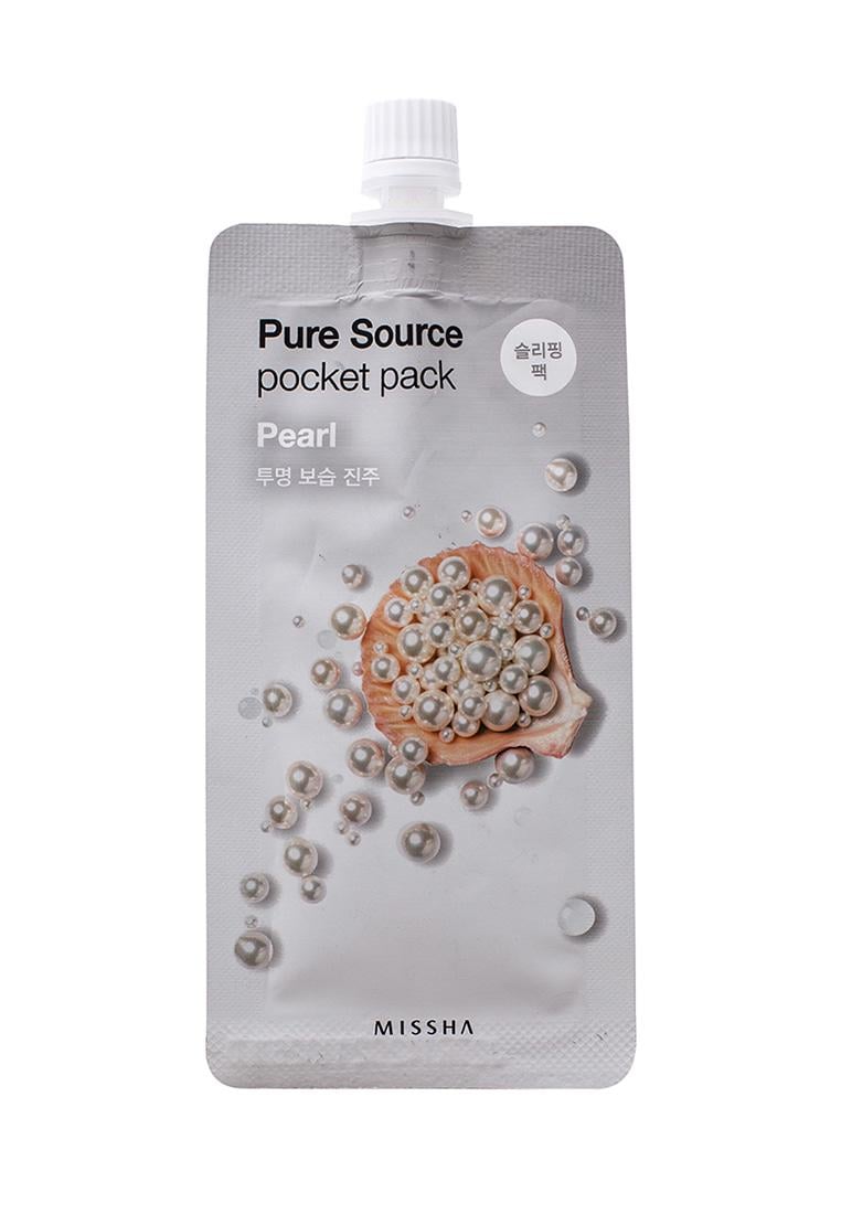 ᐉ Ночная маска для лица MISSHA Pure Source Pocket Pack Pearl 10 мл (459328)