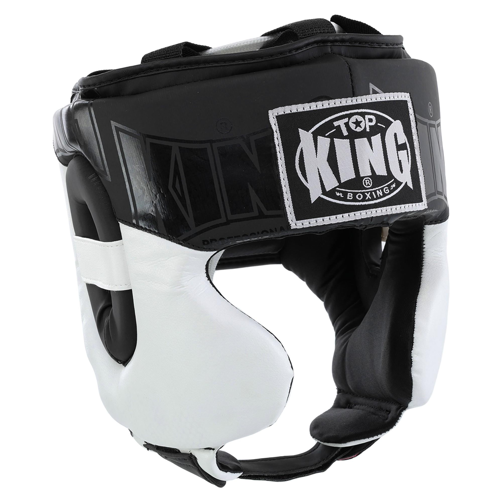 Шлем боксерский в мексиканском стиле PU/кожа TPKING BO-9794-L XL Черно-белый (33229478) Шлем боксерский в мексиканском стиле PU/кожа TPKING BO-9794-L XL Черно-белый (33229478)