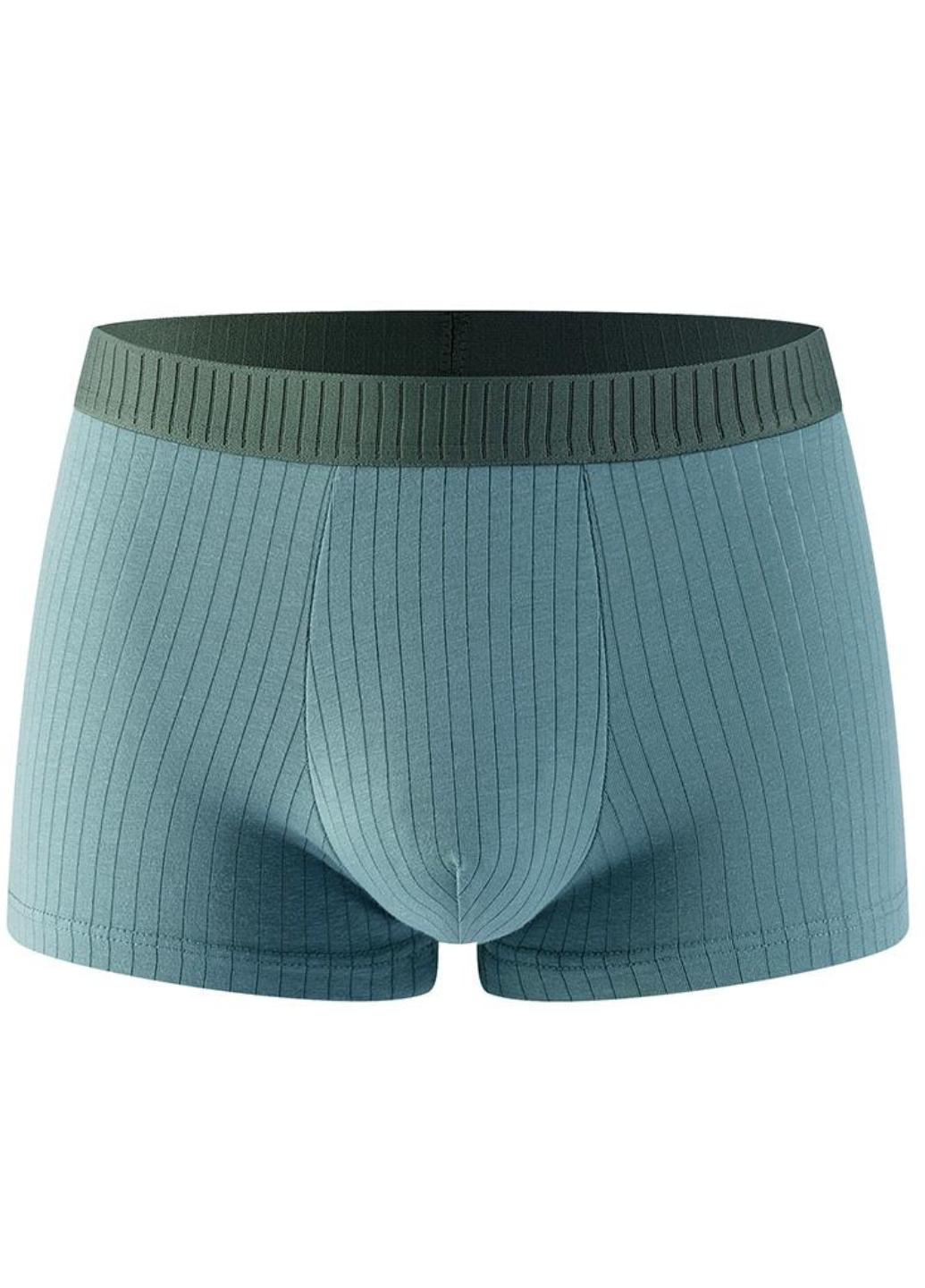 Трусы мужские хлопчатобумажные в рубчике Perfect Choise Мятный (1462-52-06)