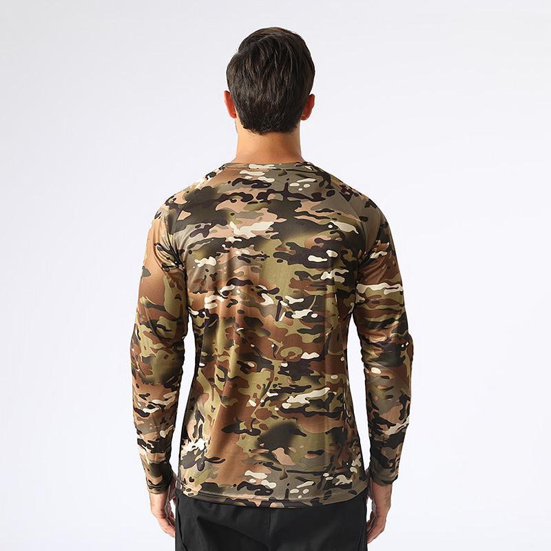 Лонгслів Lesko A659 з довгим рукавом 3XL Camouflage CP (2236384121) - фото 5