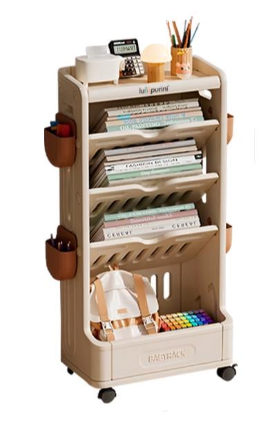 Стеллаж для детских вещей Lumpurini Edgarda передвижной (89212bf3) - фото 9