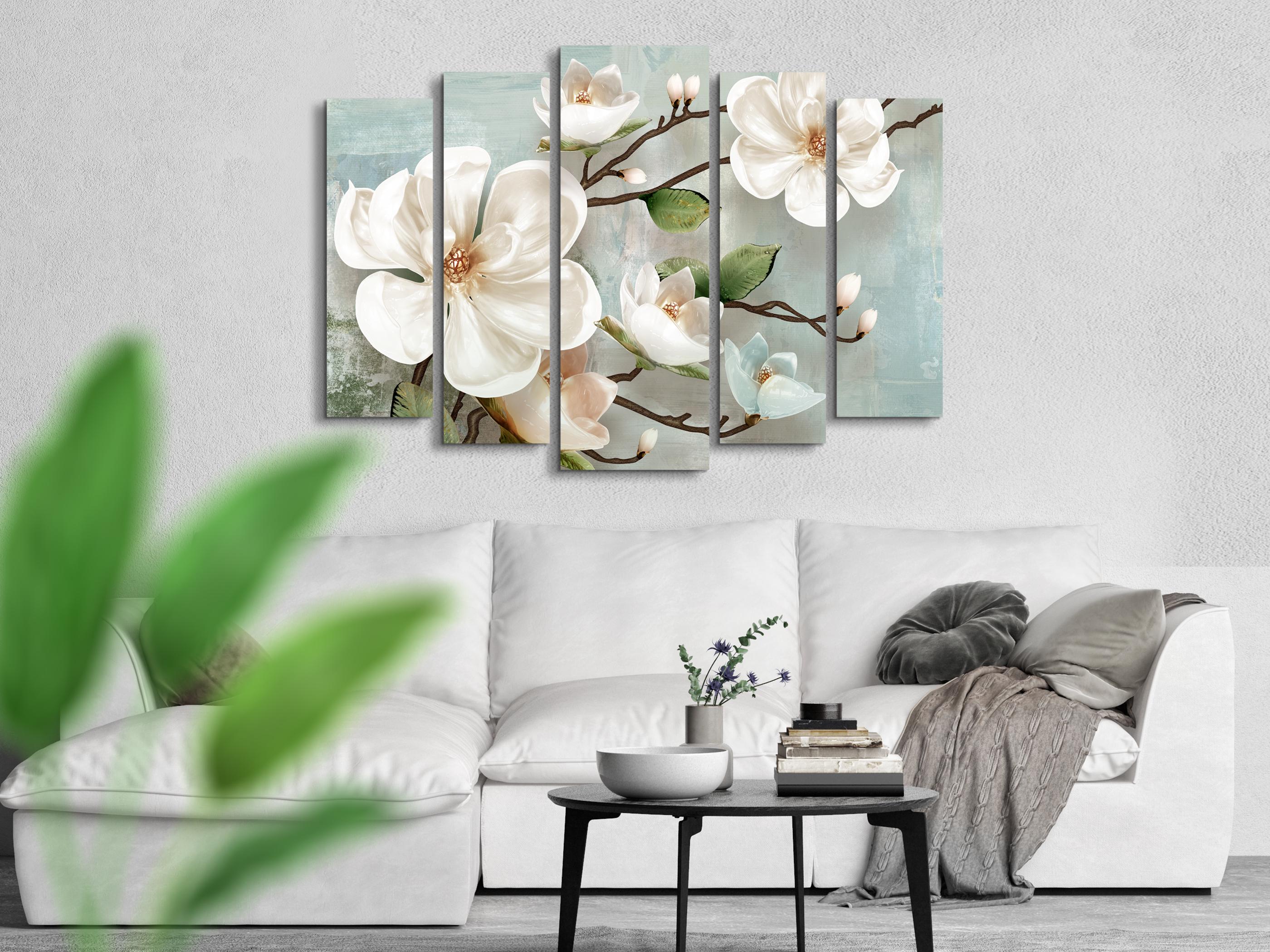 Модульная картина Цветы Весна 90х132 см (Art-267_5) - фото 2