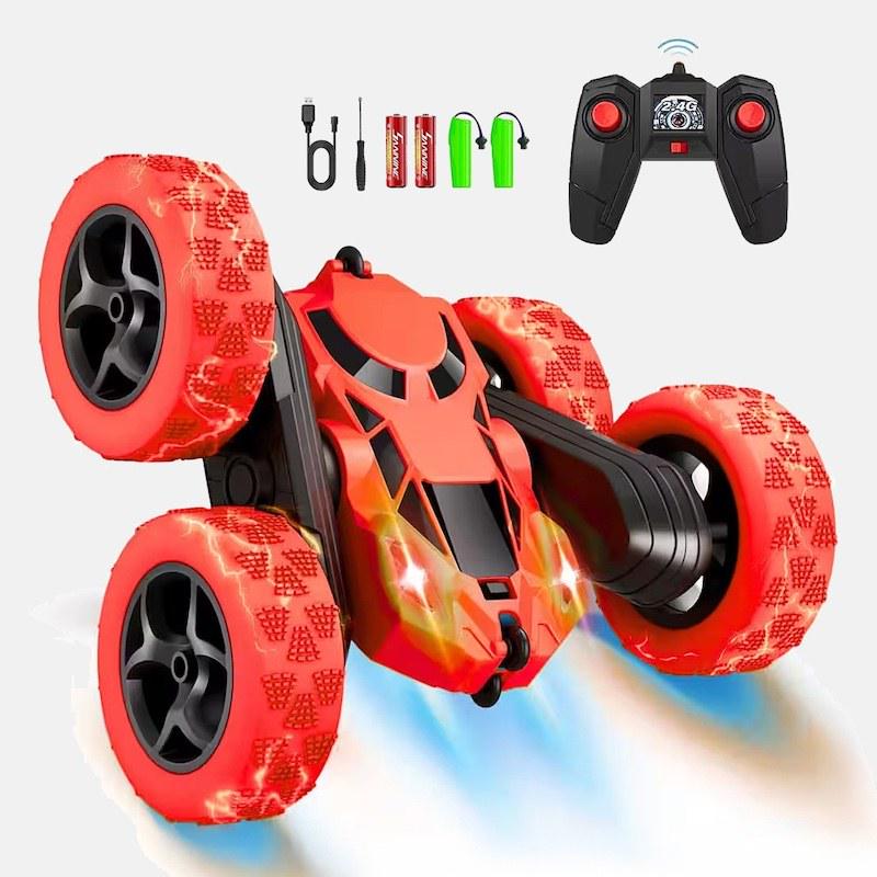 Машинка двухсторонняя радиоуправляемая Threeking RC с переворотами 360°