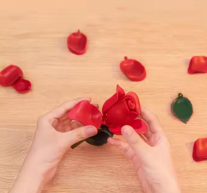 Конструктор MiJia Onebot Artificial Rose Red (OBJFR104AIQI) - фото 2 Конструктор MiJia Onebot Artificial Rose Red (OBJFR104AIQI) - фото 2