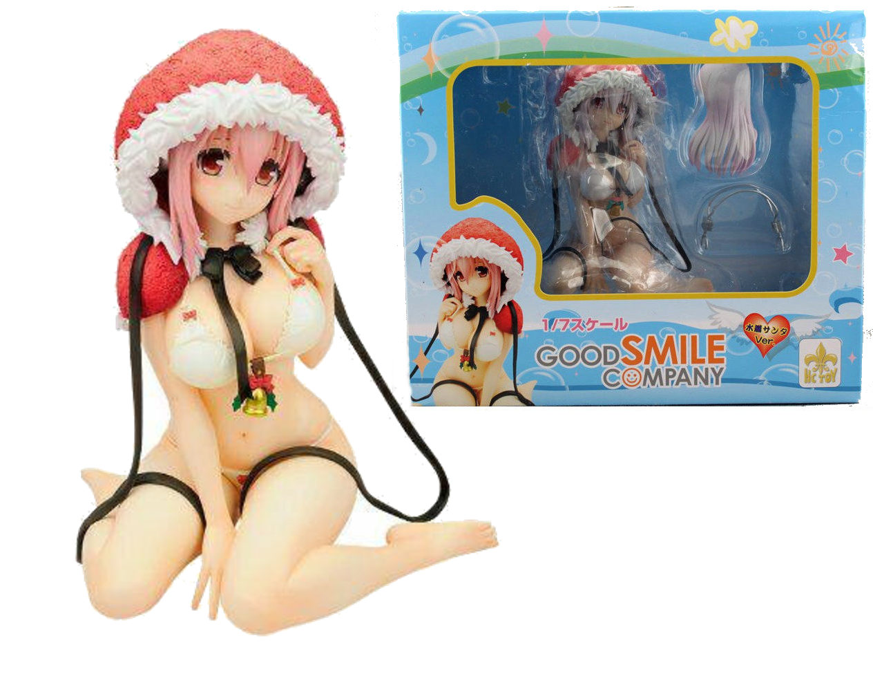 Фигурка для геймеров Alter Swimsuit Santa Alter Nitro Super Sonic Anime 13 см (22. 48) - фото 2