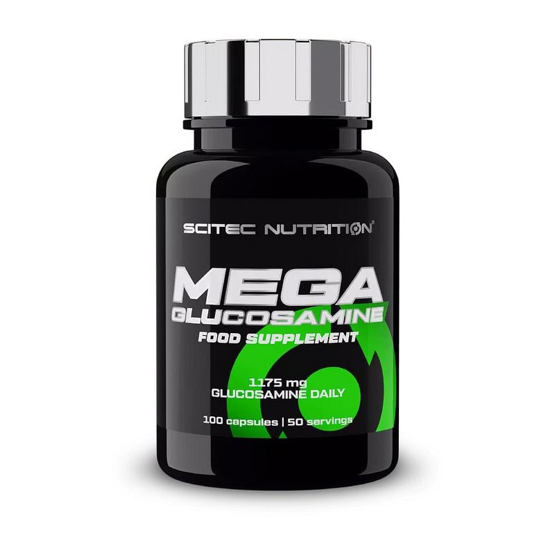 Глюкозамин сульфат Scitec Nutrition Mega Glucosamine 100 капс.