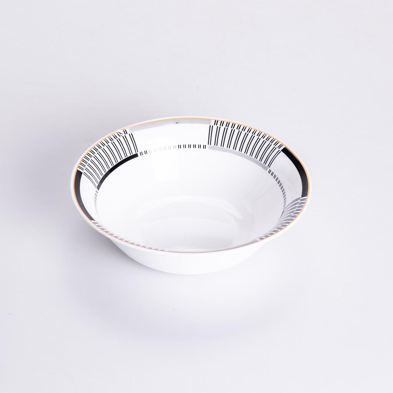 Столовый сервиз из фарфора Geometry на 6 персон 32 предметов (HP-HK-6) - фото 3 Столовый сервиз из фарфора Geometry на 6 персон 32 предметов (HP-HK-6) - фото 3