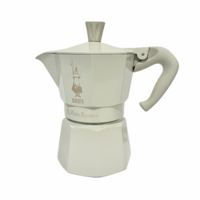 Гейзерная кофеварка Bialetti Magico Ricordo MOKA EXPRESS 3 TZ Cream (0005403)