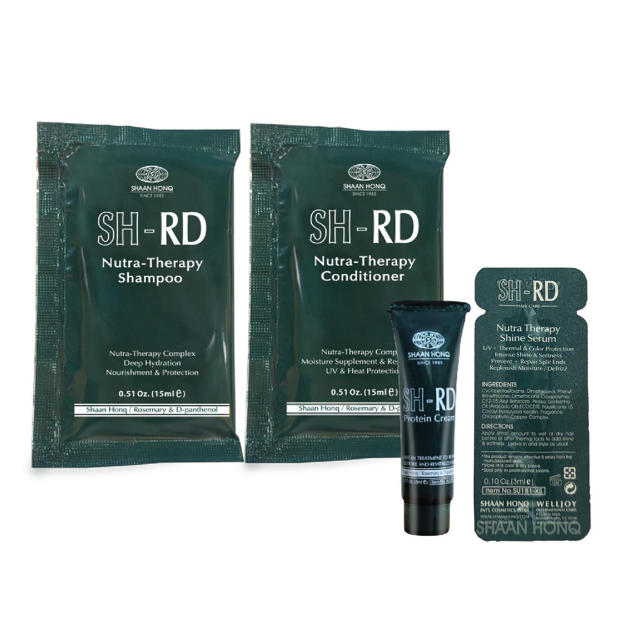 Живильний набір для догляду за волоссям в тревел форматі SH-RD Hair Essential Kit 4 одиниць