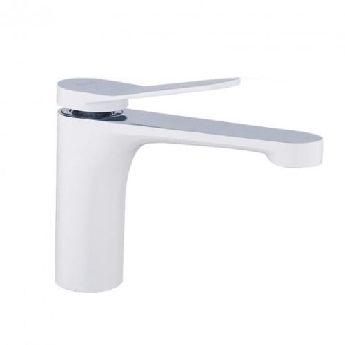 Смеситель для умывальника Frap H45 F1045 1033847 однорычажный Белый (102271)