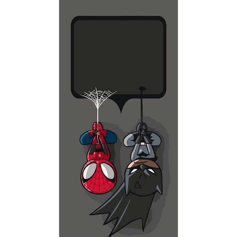 Открытка по номерам ART CRAFT Супергерои 40х80 см (16115-AC)