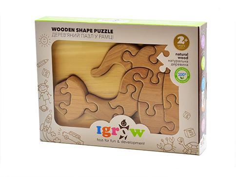 Пазл деревянный-конструктор Змейка (2000100000403)