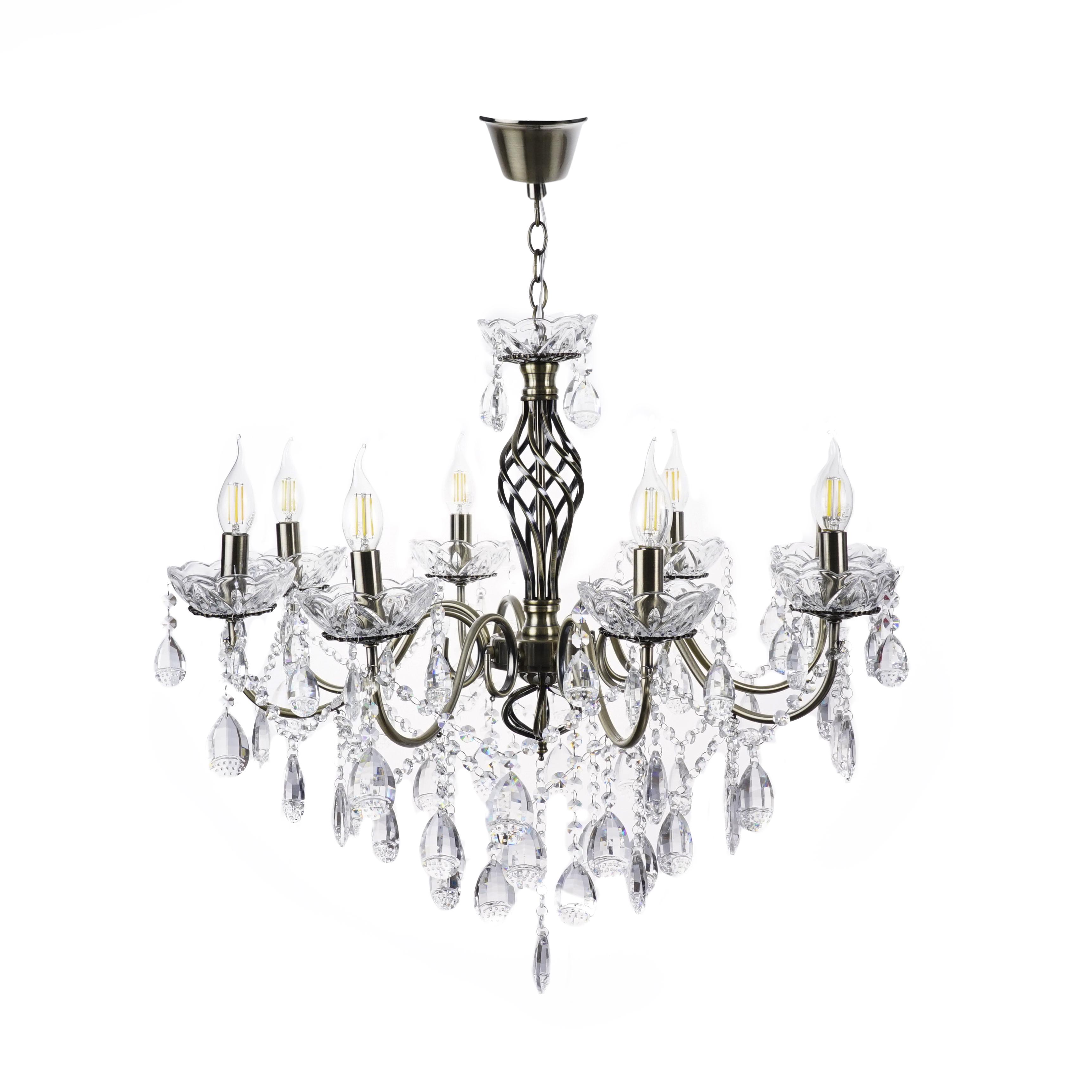 Люстра Sirius N2313/8 на 8 плафонов (372416)