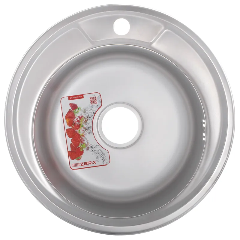Мийка для кухні Zerix Z490-06-170MD micro decor (ZS0556)