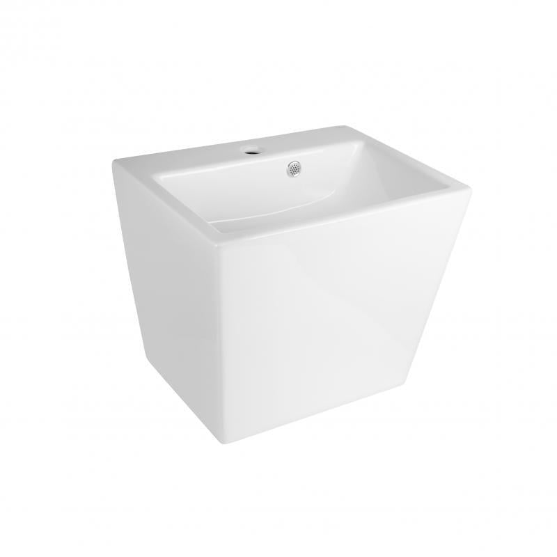 Раковина-моноблок Q-tap с донным клапаном Tern QT1711G803W