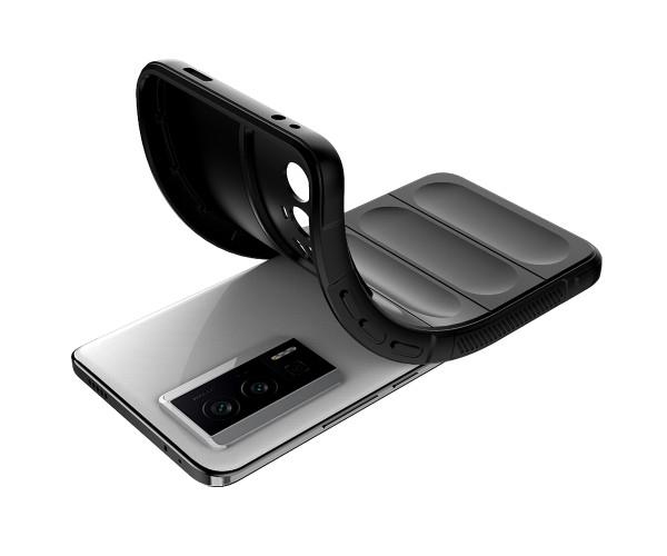 Чехол-накладка Ricco Phantom Shield для Xiaomi Poco F5 Pro / Redmi Note K60 с защитой при падении Зелёный - фото 2