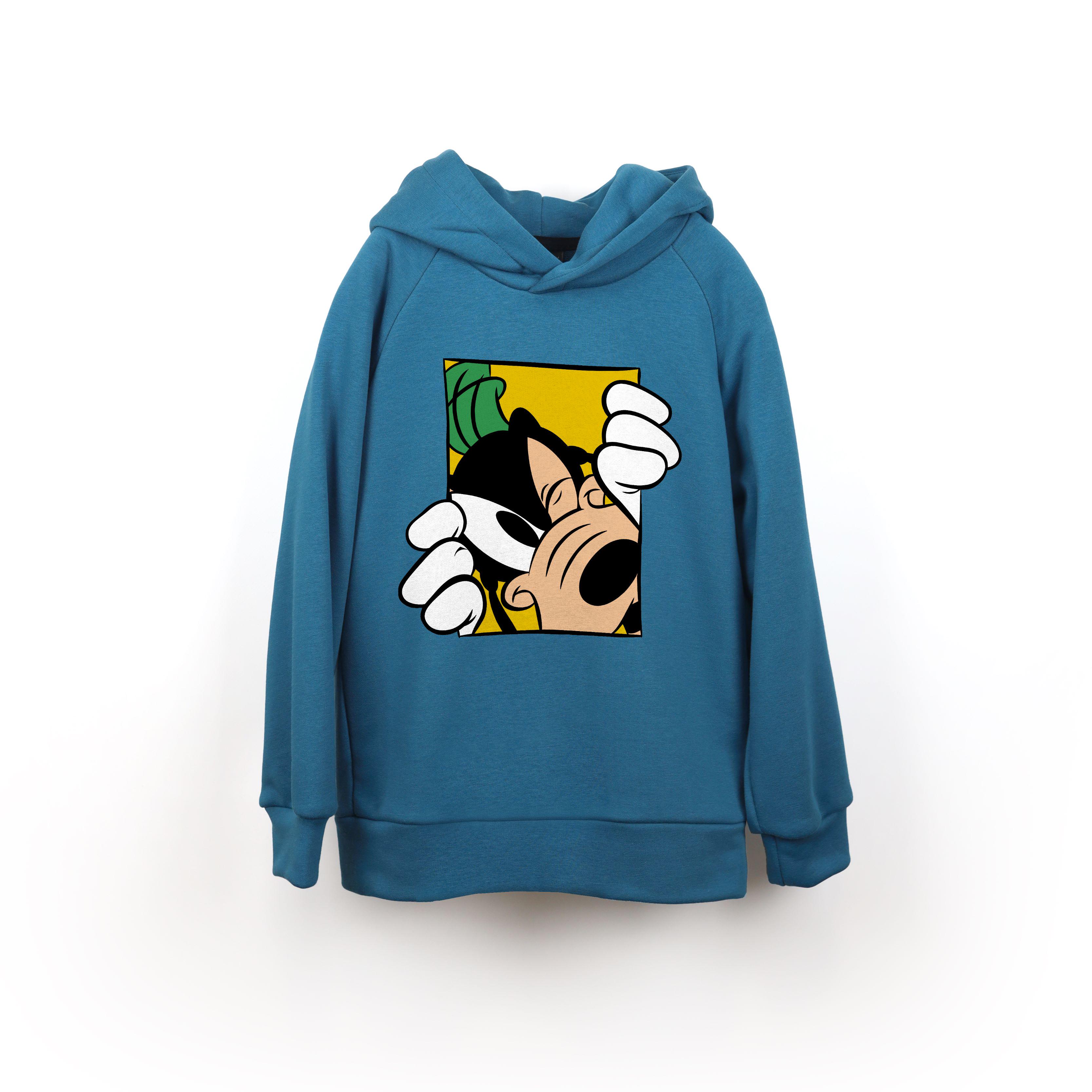 Худі для дітей NEWGEN з принтом 158 см Бірюзовий (20179520)