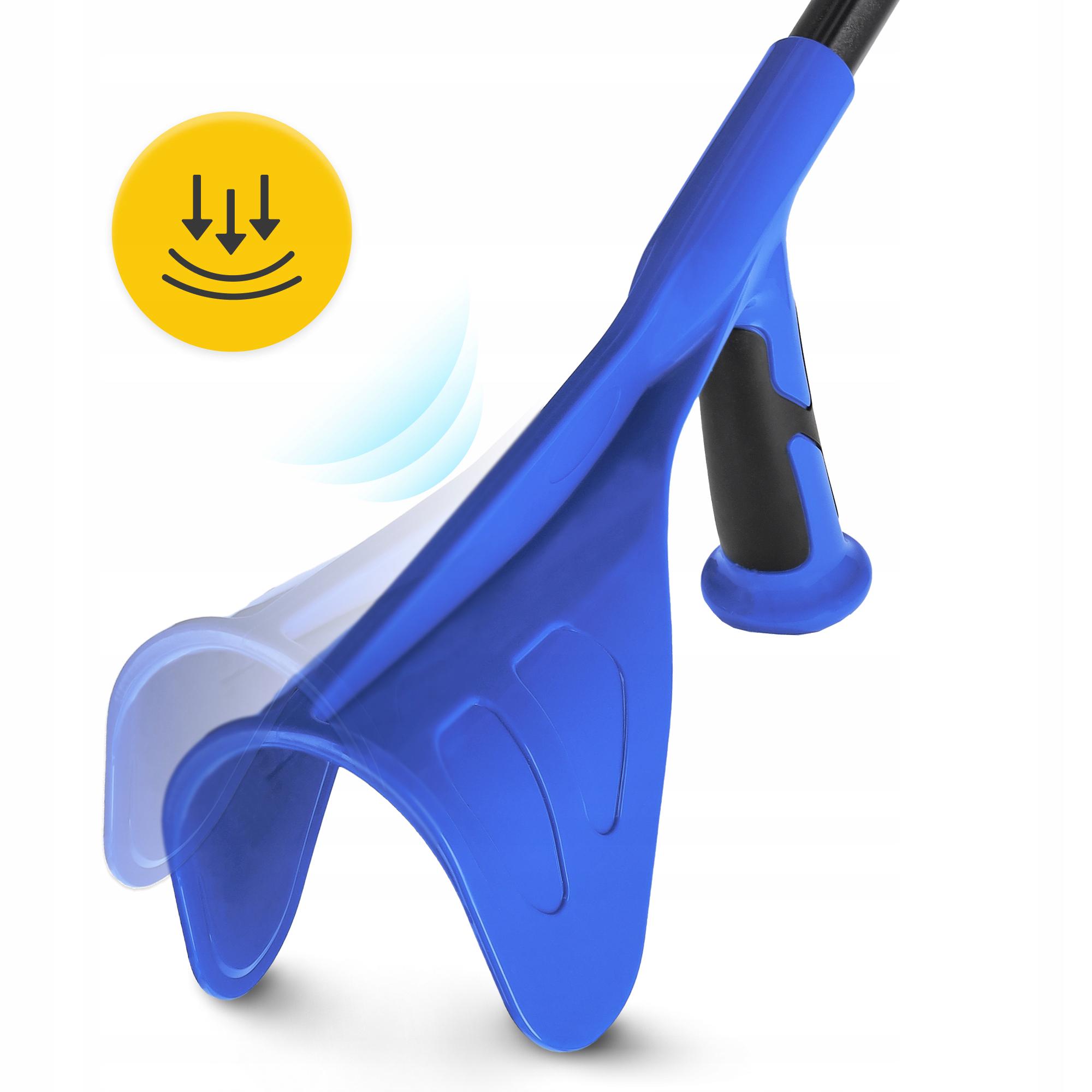 Милиці ортопедичні 4fizjo PRO 2 шт. з опорою для ліктя Blue (P-5905973403580) - фото 11