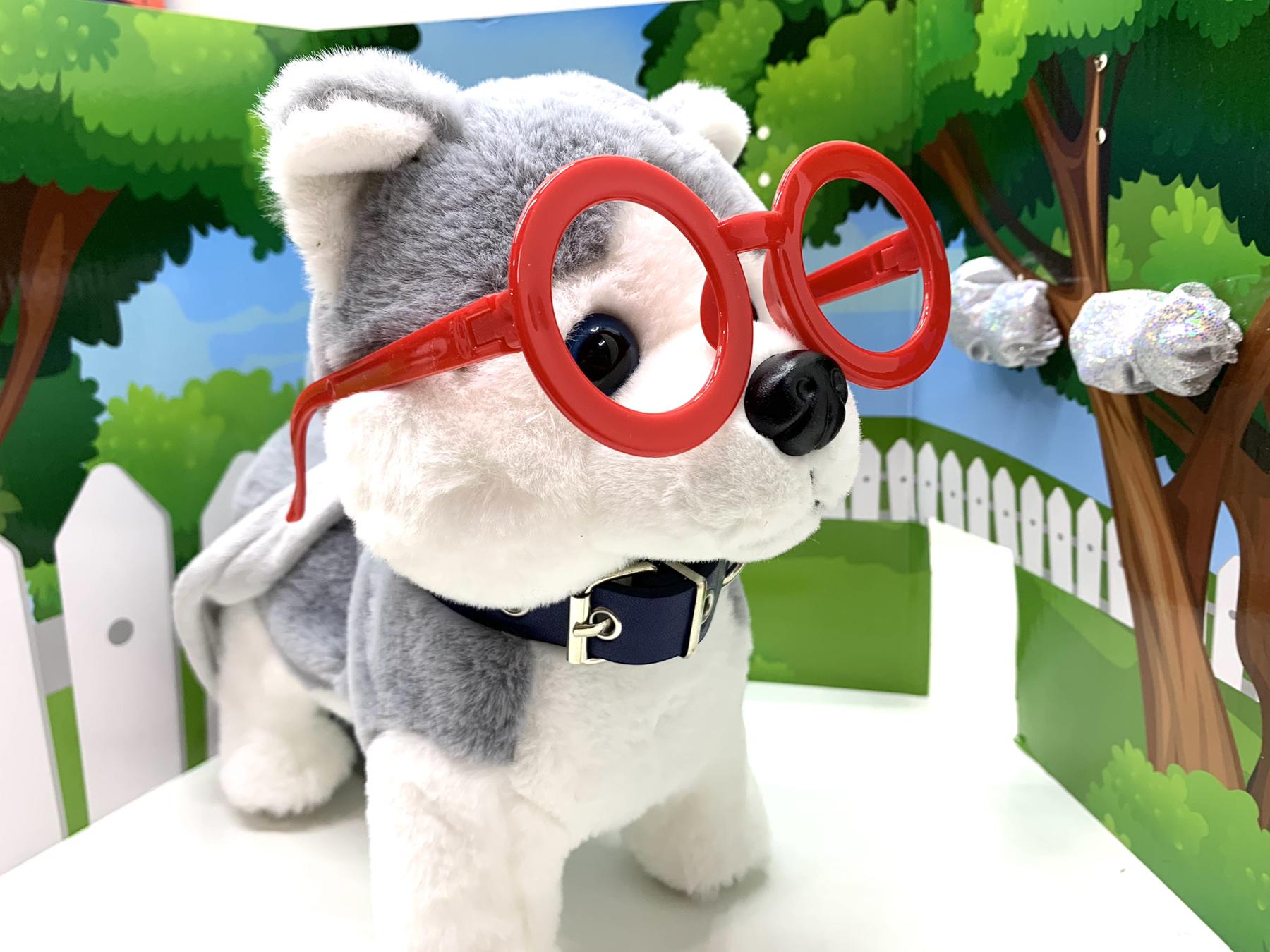 Собачка інтерактивна TK Group Кращий друг повідець з кнопкою/озвучено українською мовою Сірий (C43980) - фото 3 Собачка інтерактивна TK Group Кращий друг повідець з кнопкою/озвучено українською мовою Сірий (C43980) - фото 3