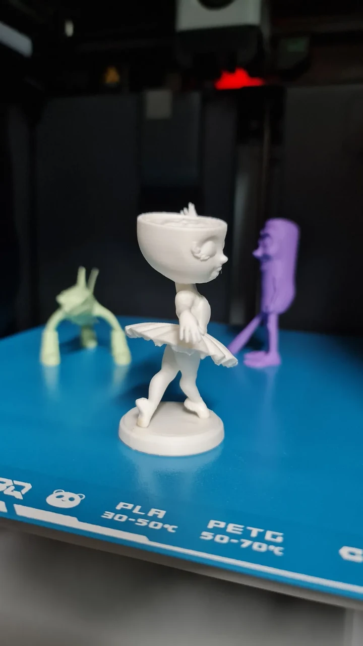 Фигурка мем Ballerina Cappuccino 10 см Белый - фото 2 Фигурка мем Ballerina Cappuccino 10 см Белый - фото 2