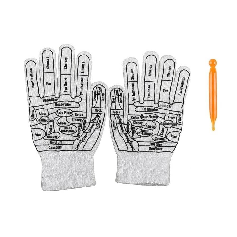 Комплект перчатки и инструмент для акупунктурного массажа (IY0030_3)