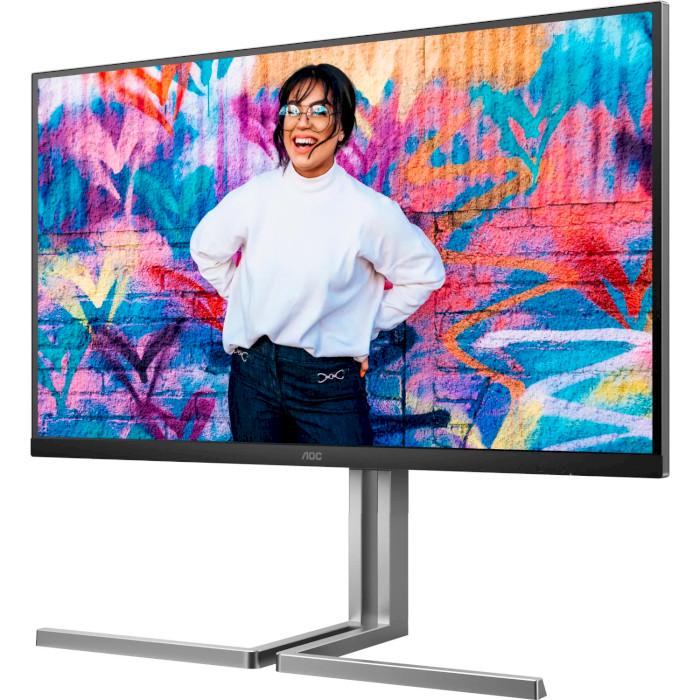 Монитор AOC U32U3CV Dark Silver (U32U3CV) - фото 3
