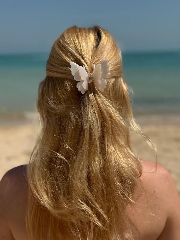 Заколка-зажим бабочка двойные крылья (2651776510) - фото 4