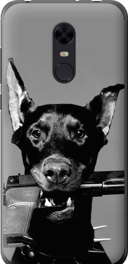 Чехол на Xiaomi Redmi 5 Plus Доберман (2745u-1347-42517)
