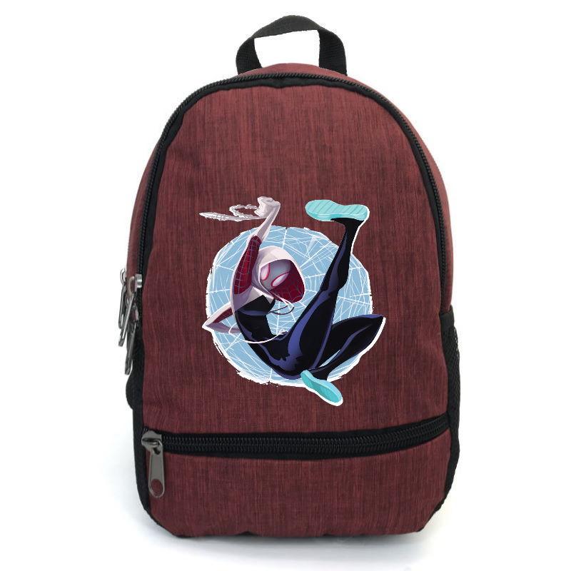 Школьный рюкзак подростковый Cappuccino Toys с принтом Spiderman-0015 12,5 л Красный (1558626782)