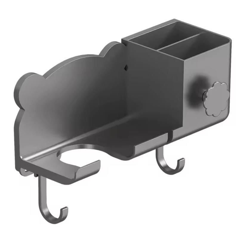 Настенный держатель-органайзер для фена в ванной комнате (8bfebd23) Настенный держатель-органайзер для фена в ванной комнате (8bfebd23)