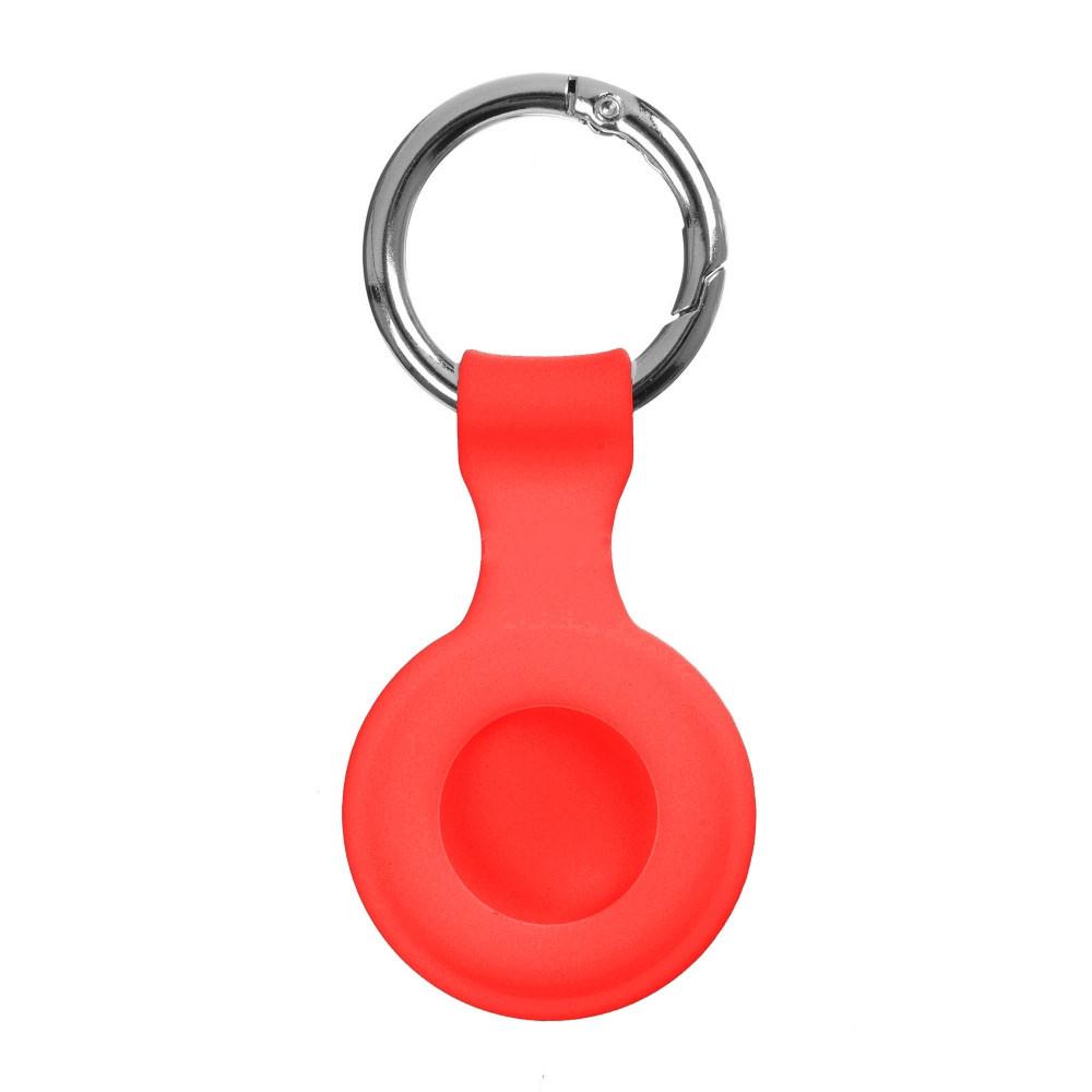 Силиконовый чехол брелок ArmorStandart Silicone Ring for AirTag, Red (ARM58964)