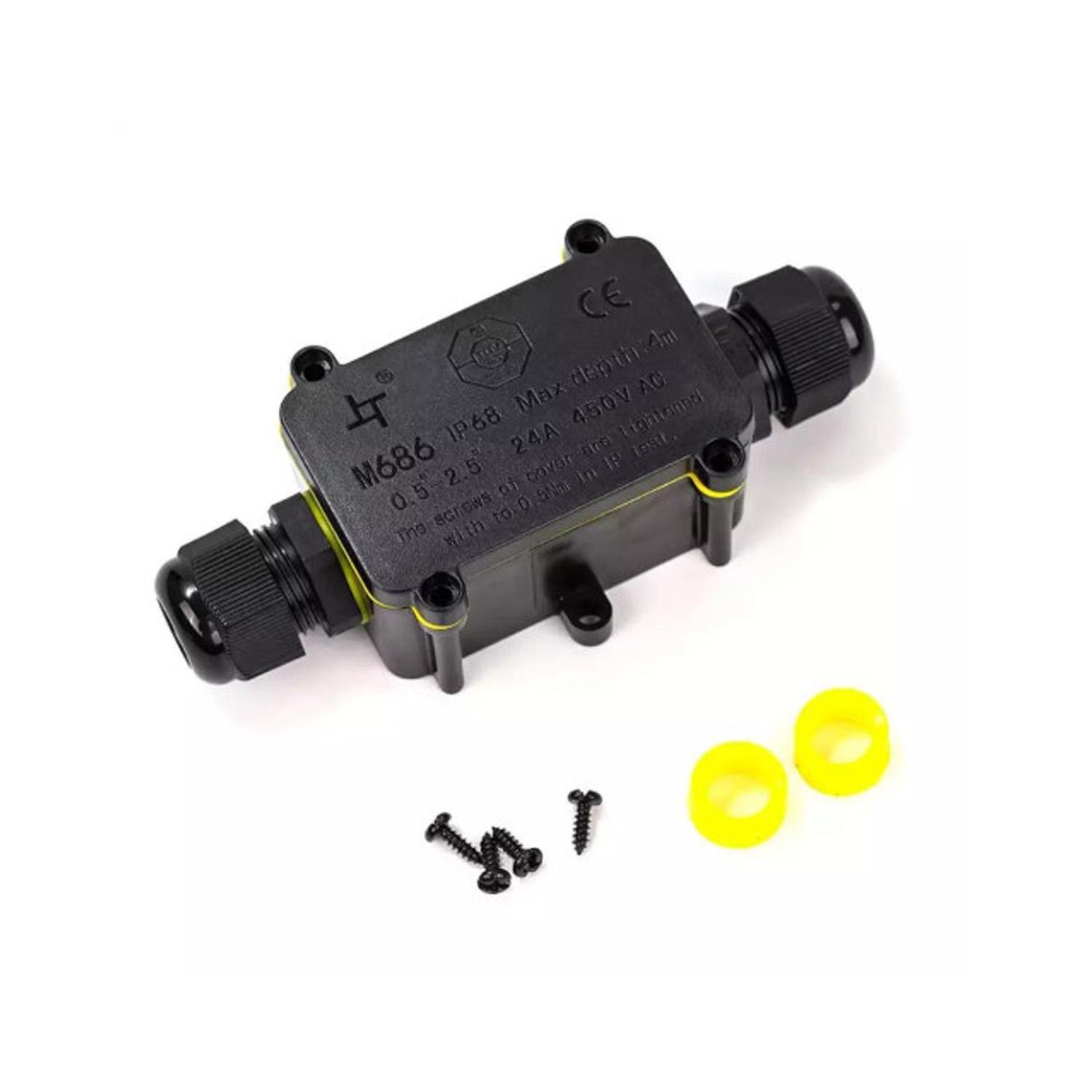 Коробка распределительная герметичная M686-2-A 2xM20 6-11 мм IP68 - фото 2 Коробка распределительная герметичная M686-2-A 2xM20 6-11 мм IP68 - фото 2