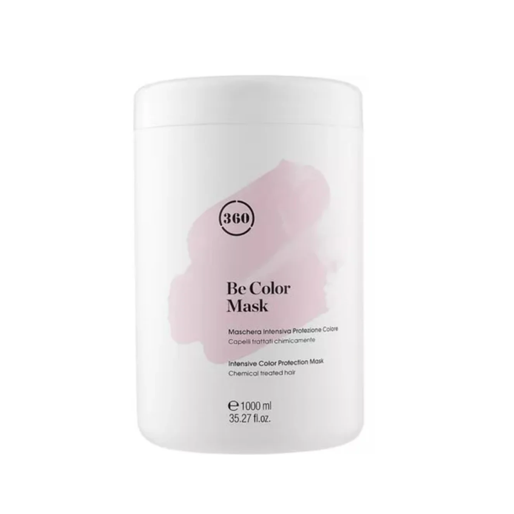 Маска для фарбованого волосся з ожиновим оцтом 360 Be Color Intencive Color Protection Mask 1000 мл