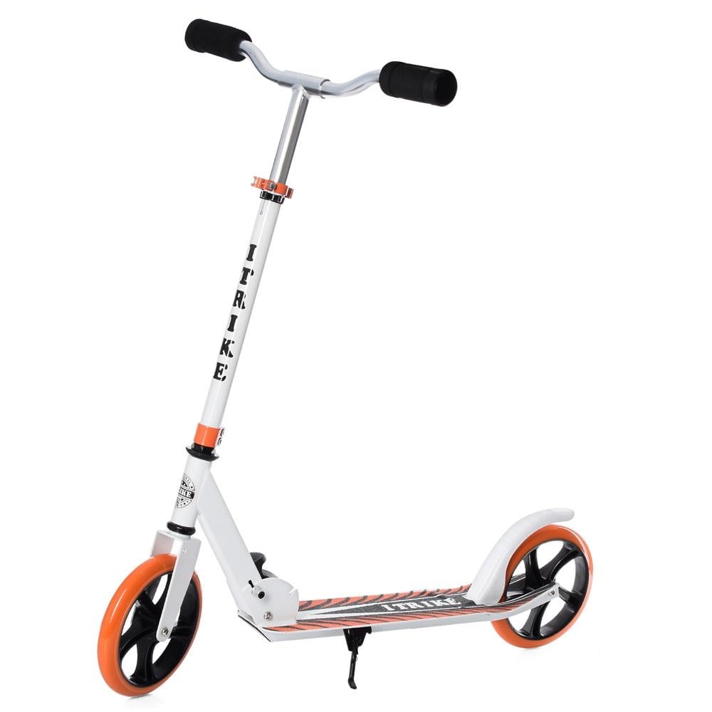 Самокат iTrike SR 2-010-10-W-OR Белый/Оранжевый