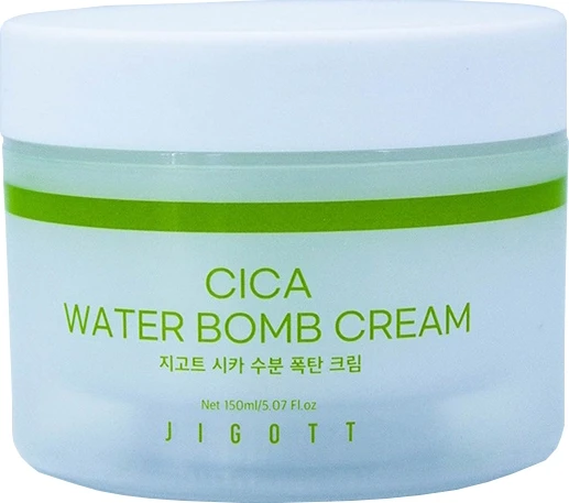 Крем для лица увлажняющий Jigott Cica Water Bomb Cream с экстрактом центели 150 мл (2072052041)