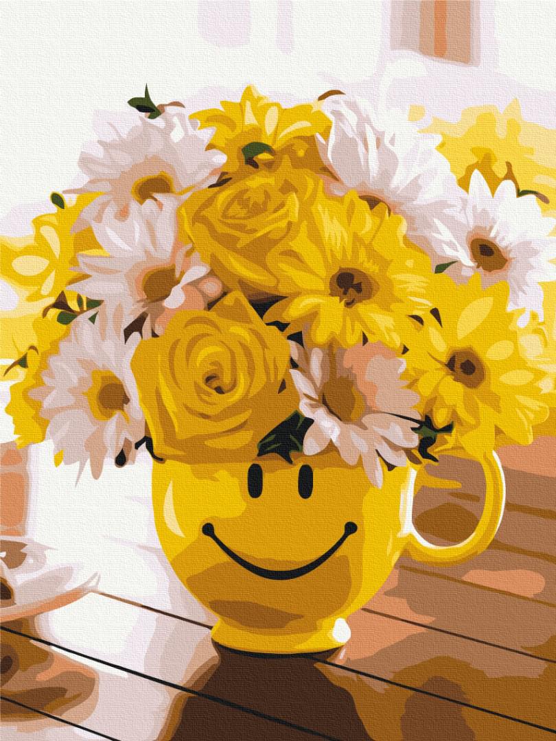 Картина по номерам Brushme Премиум Букетик счастья 40x50 см (PBS34186)