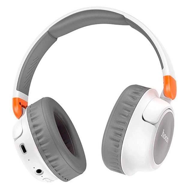 Наушники беспроводные Hoco W43 Adventure BT5.3 Wireless Headphones White