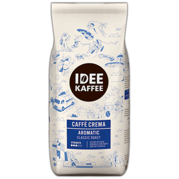 Кава J.J. Darboven Idee Kaffee Cafe Crema у зернах 1 кг (071732)