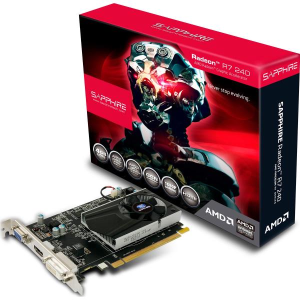 Відеокарта міні Sapphire R7 240 4G DDR3 PCI-E HDMI 11216-35-20G (568050) - фото 4