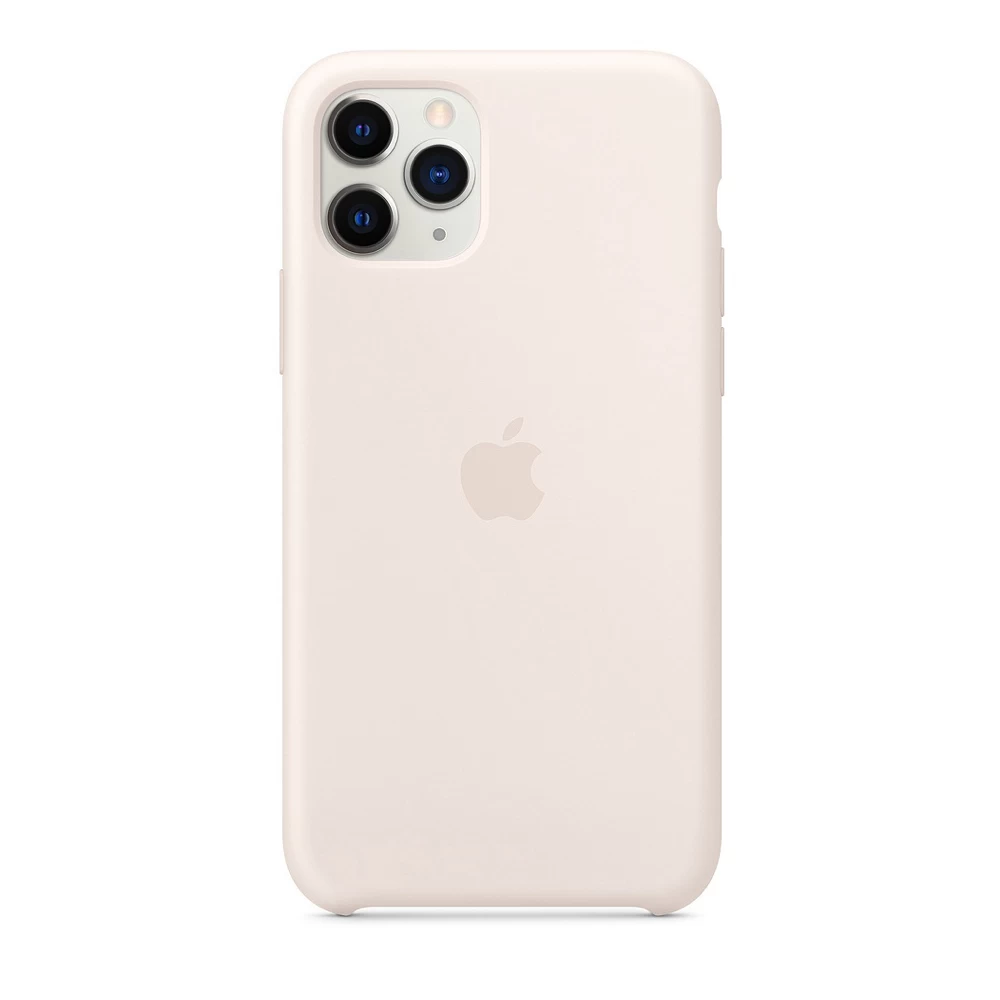 Силиконовый Чехол Накладка Silicone Case для iPhone 11 Pro Antique White