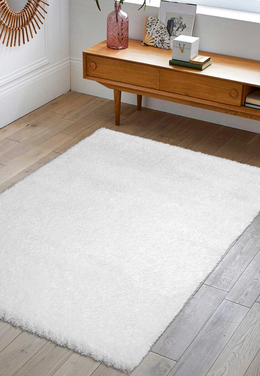 Ковер с высоким ворсом Puffy 4b S001a 200x290 см White (55312029)