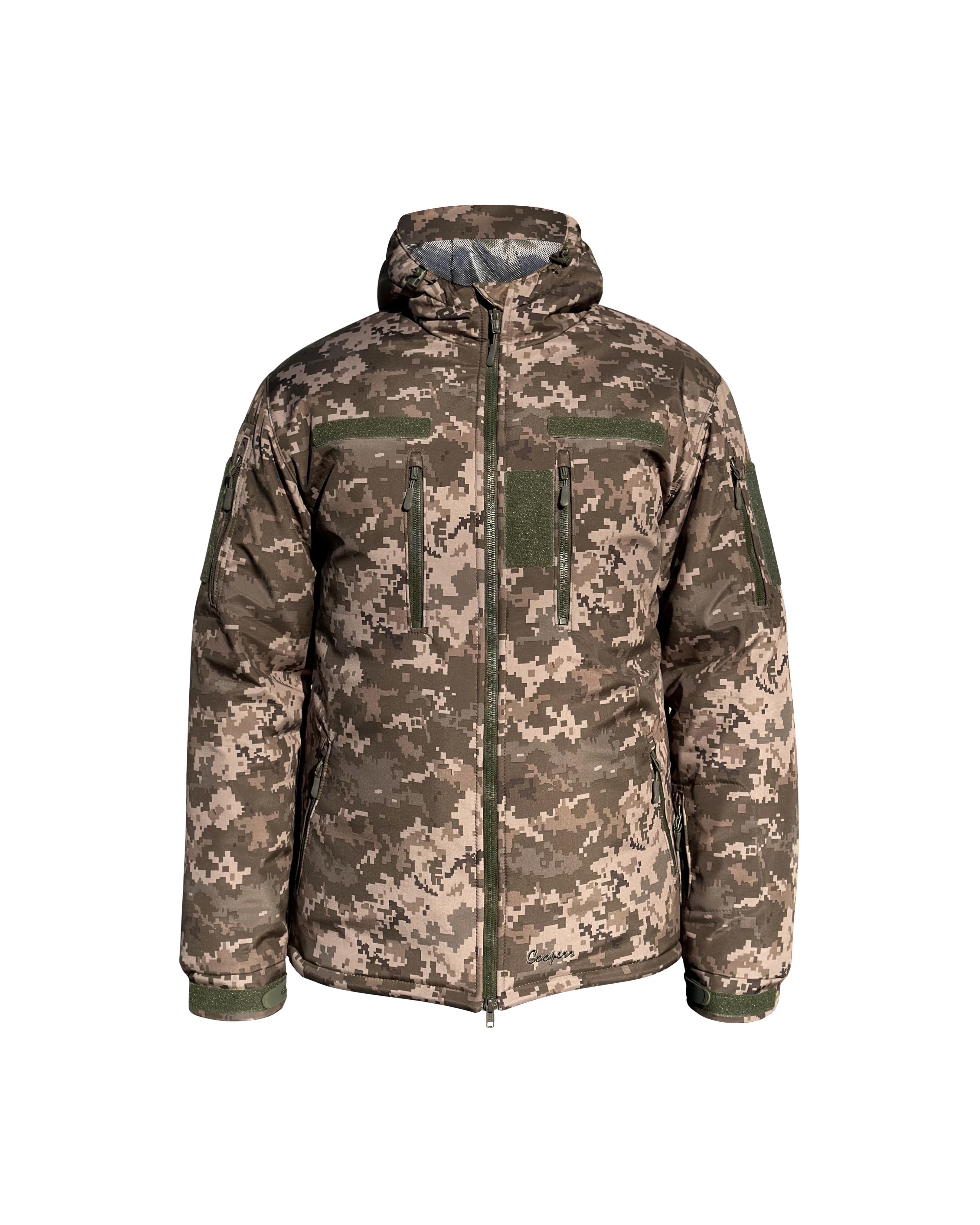 Куртка зимова Cooperr Soft Shell Jacket V 3XL Піксель (KUR-8.4.3XL)