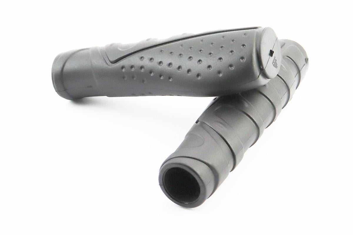 Ручки руля GR-55 PVC 130 мм эргономичные Черный (411184)