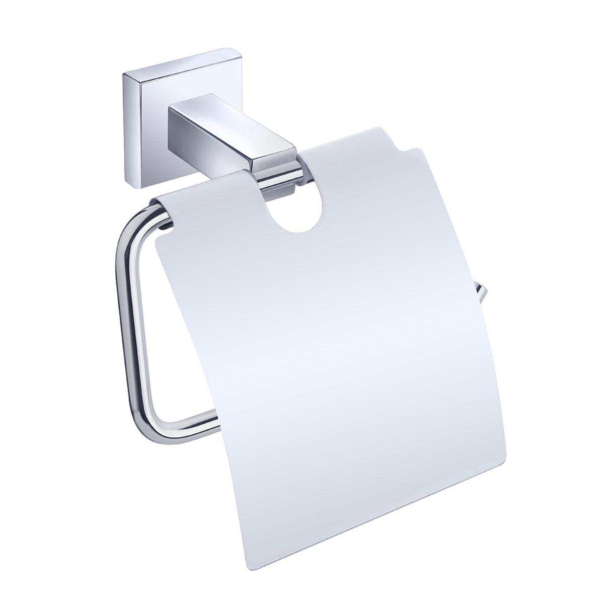 Бумагодержатель PERLA SOLID латунь Хром (PUD-PSA5213)