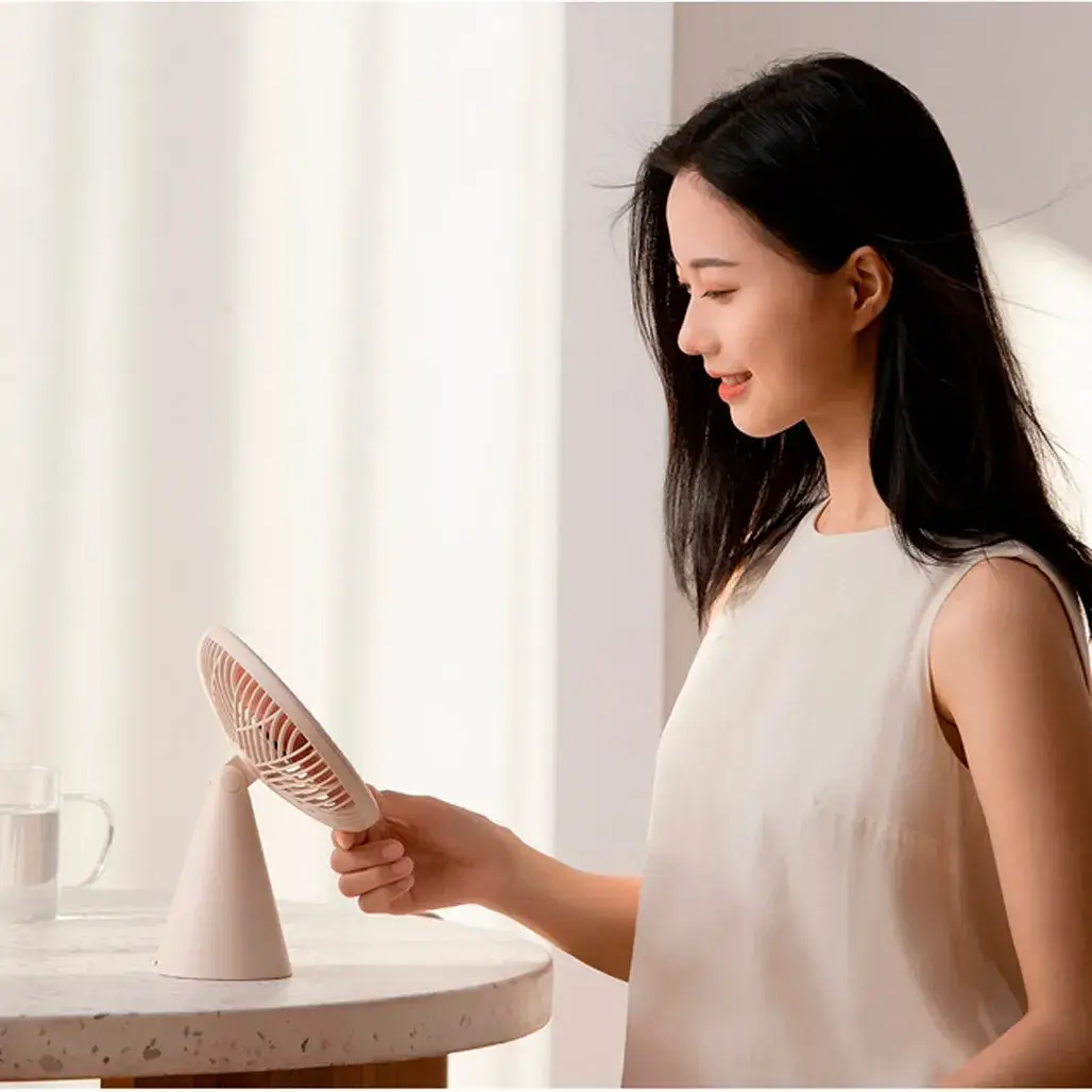 Вентилятор портативный Sothing Forest Desktop Fan DSHJ-S-1907 Red - фото 6