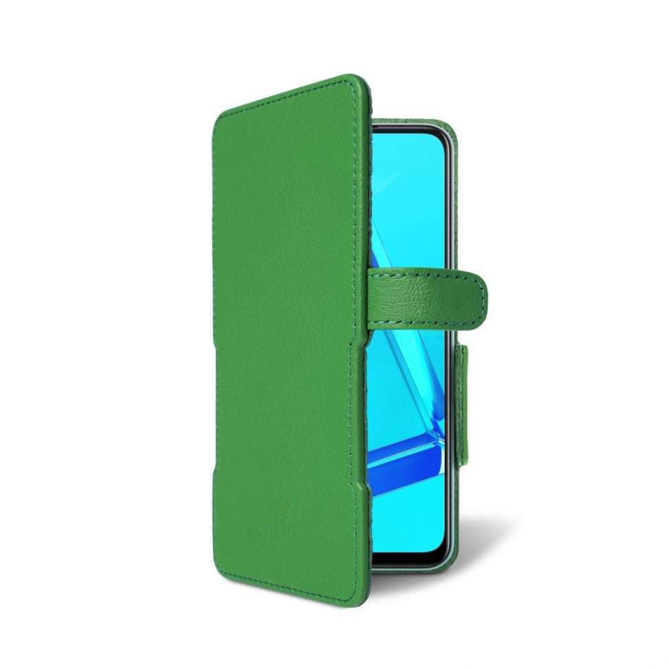Чехол книжка Stenk Prime для OPPO A52 Зеленый (66731)